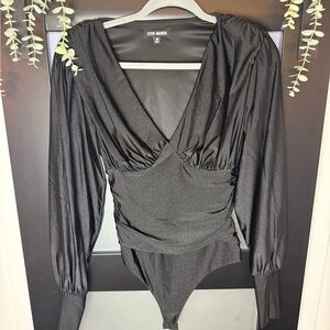 Steve Madden Black Bodysuit